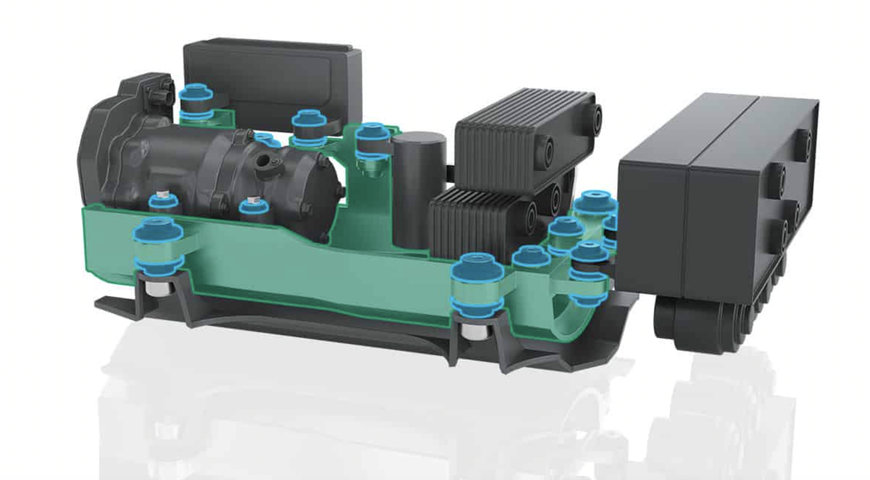 Vibracoustic pr&auml;sentiert fortgeschrittene NVH-L&ouml;sung f&uuml;r Thermomanagementsysteme in Elektrofahrzeugen